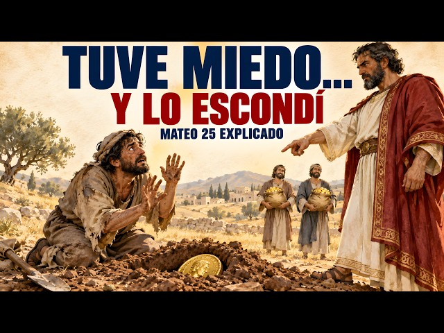 La parábola de los talentos NO habla de tus talentos: “tuve miedo y lo escondí”