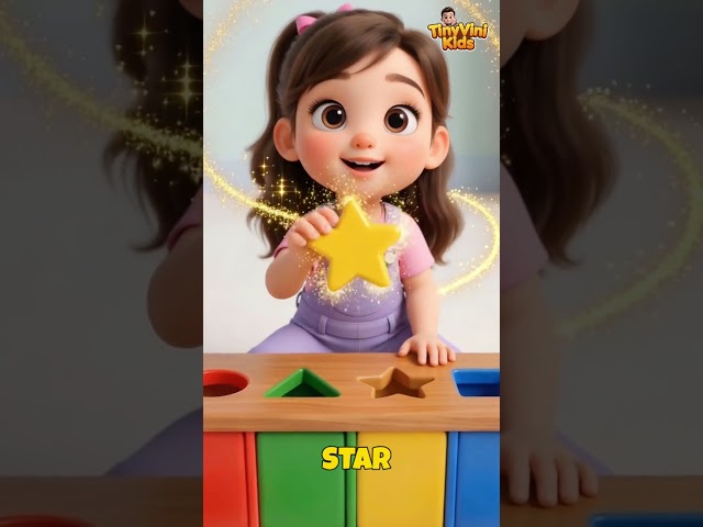 Learn Shapes with a Fun Shape Sorting Toy | Shape Learning for Kids 🎨 #LearnShapes  #KidsLearning