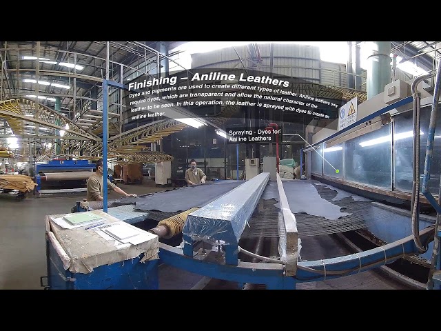 PrimeAsia China - Finishing (Aniline Leathers) (360° Video)