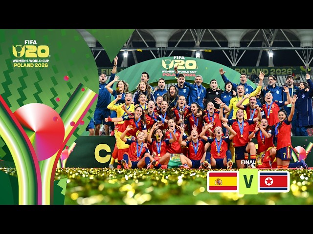 SPAIN ARE CHAMPIONS | FIFA U-20 Women's World Cup 2026™ Highlights