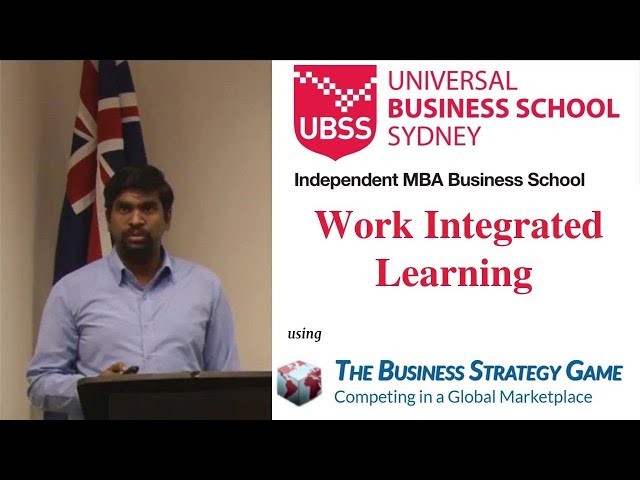 Basics UBSS, Work Integrated Learning program: using Business Strategy Game-online