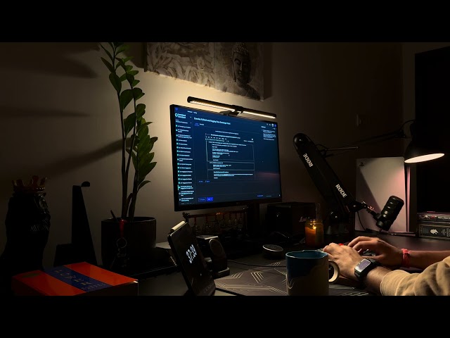 Coffee, Code, & AI | Cozy Study Day with Me ☕💻