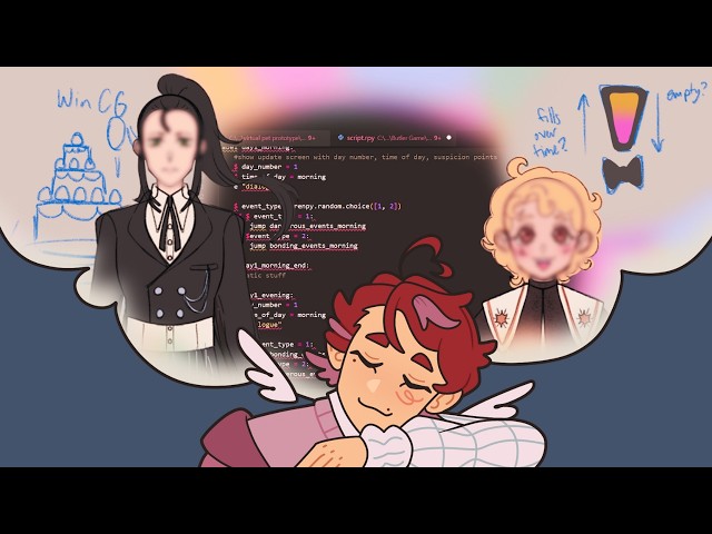 Concept a Video Game With Me (Devlog + Speedpaint)