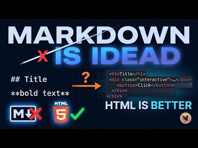 Markdown is Dead: Why Anthropic Engineers Use HTML #ai #claude #claudecode #anthropic