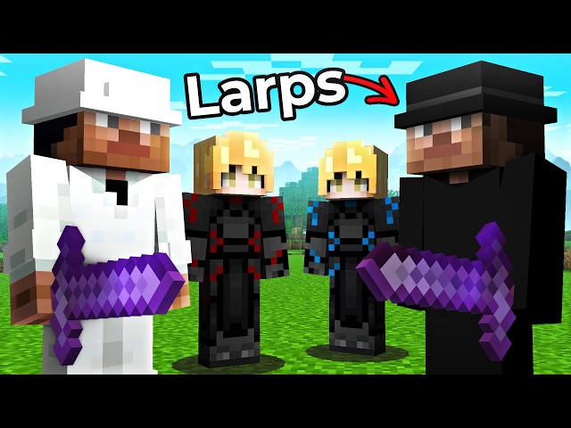 Minecraft YouTubers vs Their Larpers