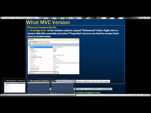 2 What aspnet mvc version is my mvc application using   Part 21