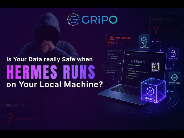 Is Your Data Really Safe When Hermes Runs on Your Local Machine?