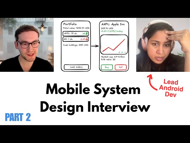 Lead Android Engineer Mock Interview – Stock Trading App System Design