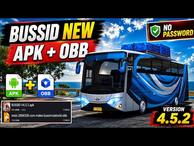 How To Add APK + OBB In Bus Simulator Indonesia | V4.5.2 | Bussid New Update APK + OBB Setup