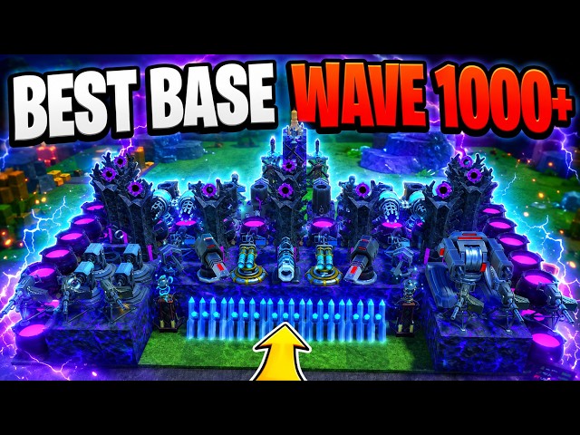 BEST BASE LAYOUT In Build A Base RNG! (WAVE 1000+) Roblox