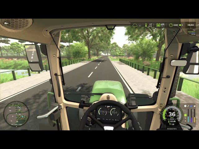 Realistic Cab View FS25 | #FS25 #cabview  #RealisticCabView #realism #RealismMods #shorts
