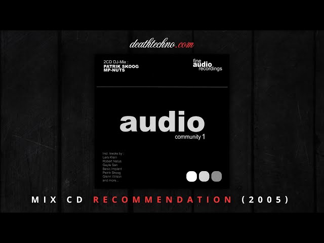 DT:Recommends | Fine Audio - Community 1 - Patrik Skoog (2005) Mix CD 1