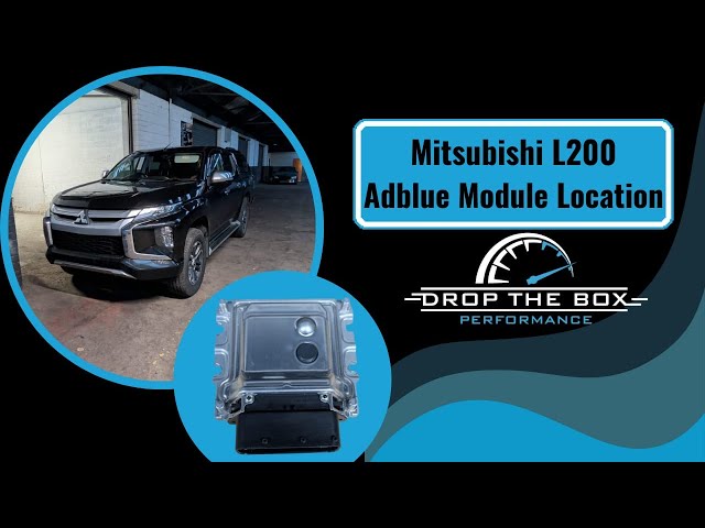Mitsubishi L200 2.3DI-D - ADBLUE Module Location 