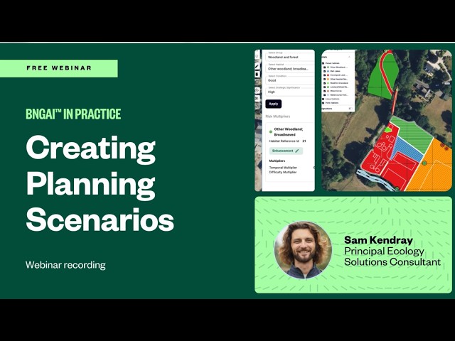 How to Create and Compare BNG Planning Scenarios / BNGAI™ in Practice