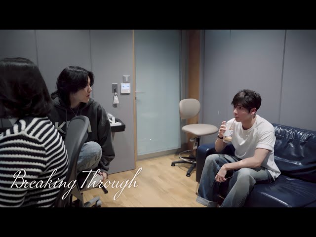 ‘Breaking Through’ Recording Behind with TAEHYUN of TXT