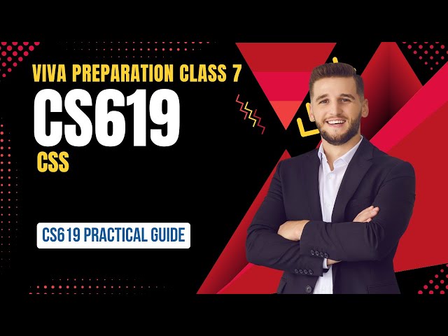 Viva Preparation Class 7 | CSS Colors & Background Styling Explained | CS619 Practical Guide