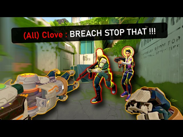 “BREACH STOP THAT !!!” 😡