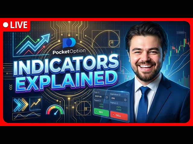 Learning Binary Options Live on Pocket Option ~ Binary Options Trading ~ Pocket Option Tutorial