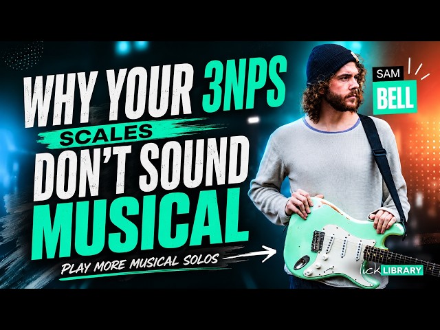 Why Your 3 Note Per String Runs DON'T SOUND MUSICAL!