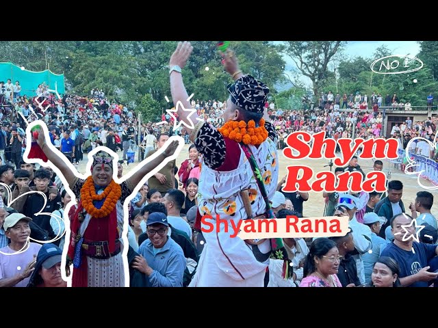 Shyam Rana performance in Lasargha Besi : Stage Show program 