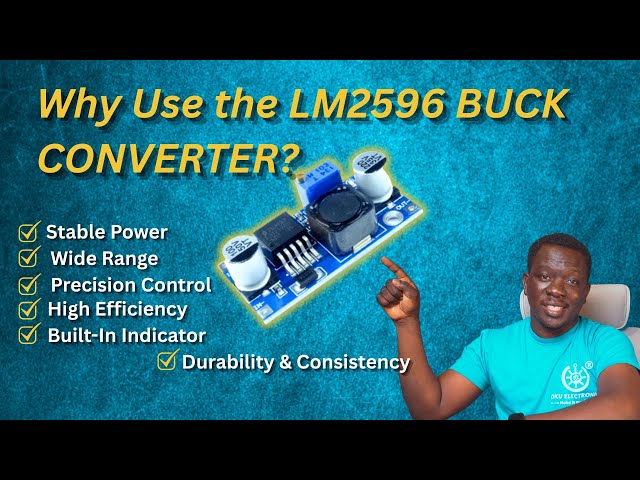 Why the LM2596 Buck Converter Is Essential for Arduino, ESP32 & Raspberry Pi Projects