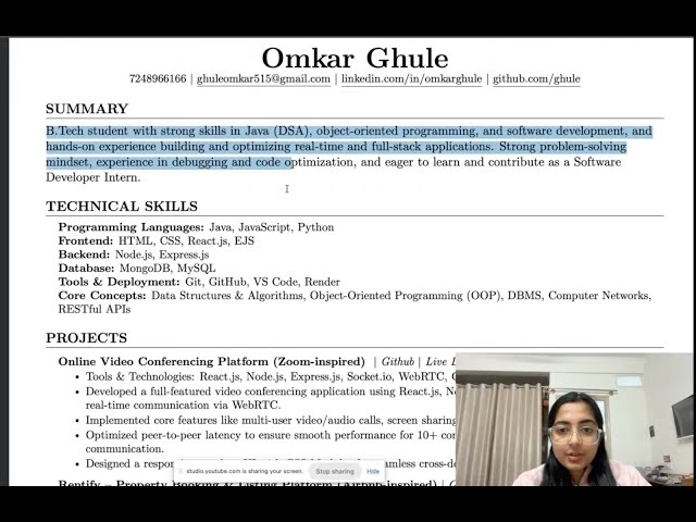 1-1 Career Guidance | Live Chat | Amazon Engineer | Resume Review