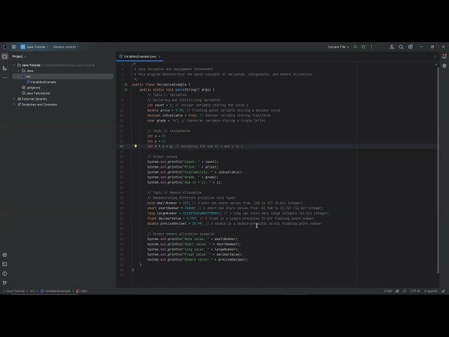 Java Variables & Assignments Explained | Memory Allocation Deep Dive