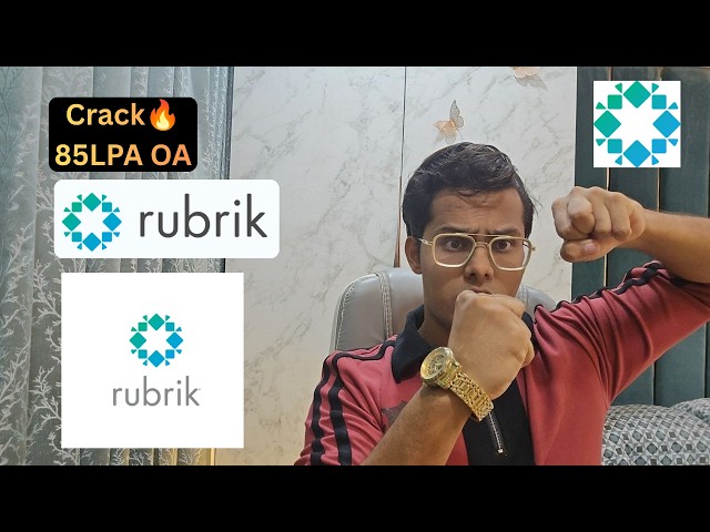 Rubrik asks shockingly💀 hard GREEDY DSA Question for 85LPA SWE Role!!