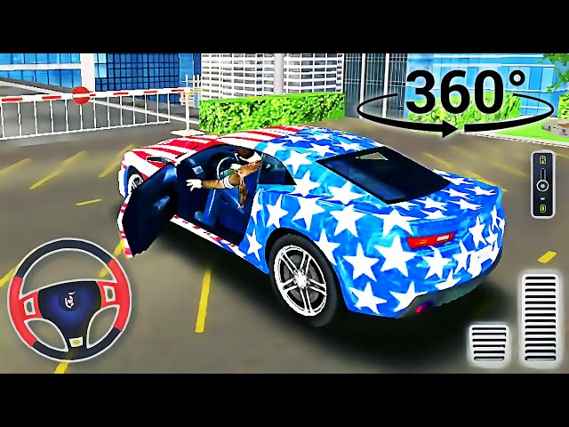 VR 360° Video | Car Driving Simulator Stunt Ramp | Best Android Gameplay #5