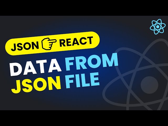 Fetch Data from JSON File in React JS | React JSON [ UPDATED ]
