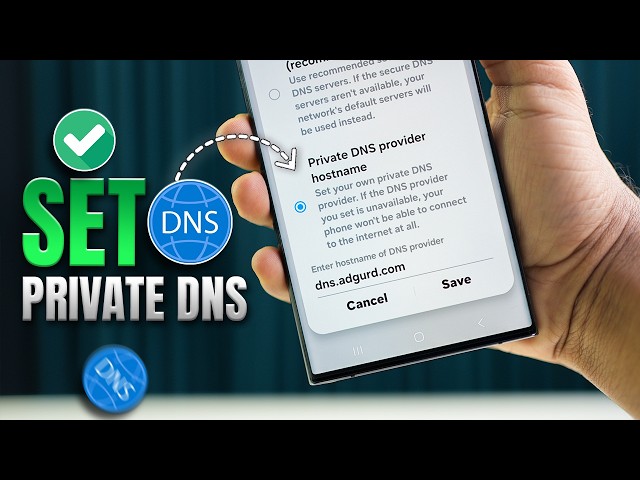 How To Set Private DNS On Android To Block Trackers