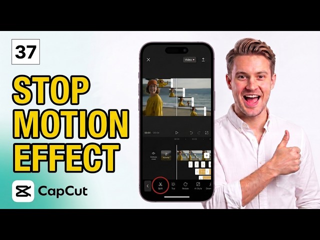 How to Create Stop Motion Animation in CapCut Mobile (Fast & Easy)