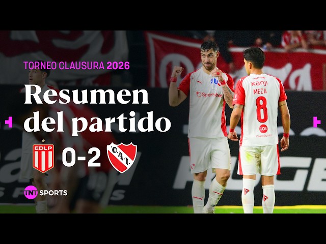 BIG WIN FOR EL ROJO IN LA PLATA | #Independiente 2-0 #EstudiantesLP | Highlights