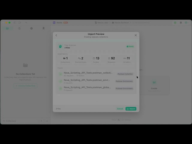 Import Postman Collections into RESTk — Seamless Migration | RESTk API Client