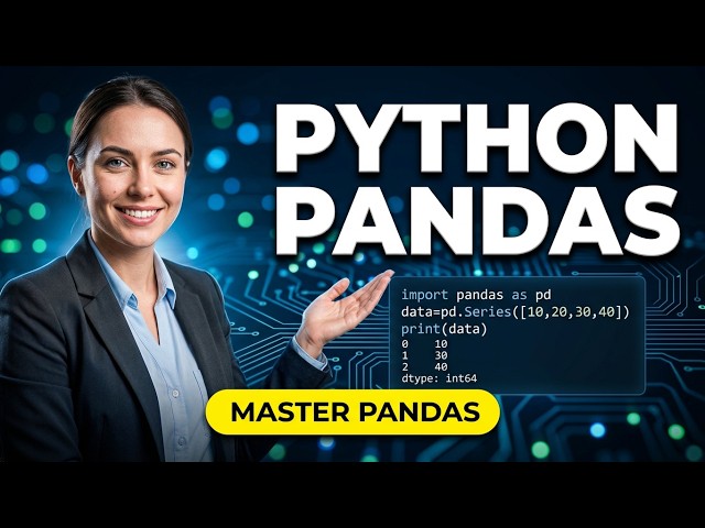 Learn Pandas from Scratch | Data Science & Data Analytics | 1 Videos Only