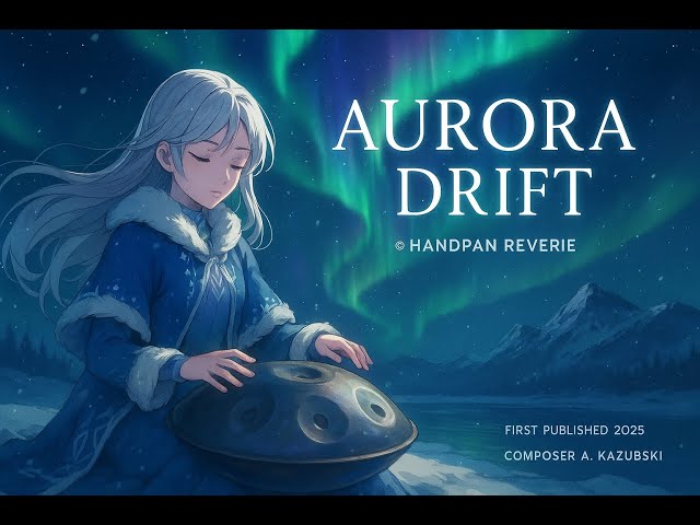 ✨❄ Handpan Aurora Drift — Magical Northern Lights Music | Chill & Dreamy Sound Journey ❄✨