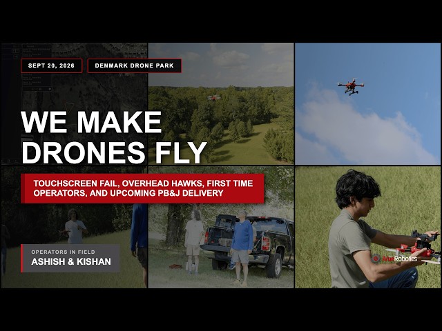 We Make Drones Fly | Touchscreen Fail, New Develop Air mini Operators, & Upcoming PB&J Delivery