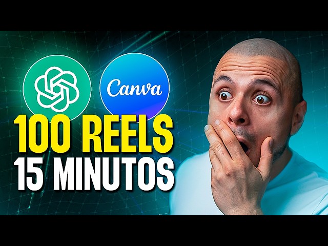 Crea 100 Reels/TikTok En 15 Minutos con ChatGPT+Canva (vídeos para Instagram, TikTok y Shorts)
