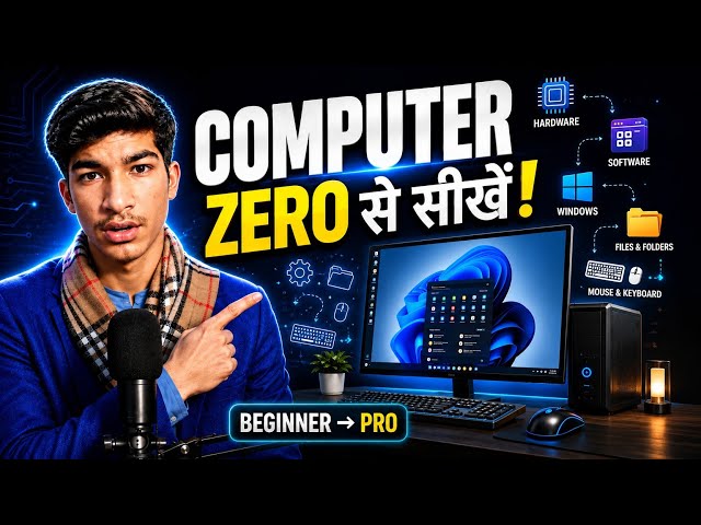 Computer Course in Hindi & Urdu for Beginners | Learn Computer Basics from Zero