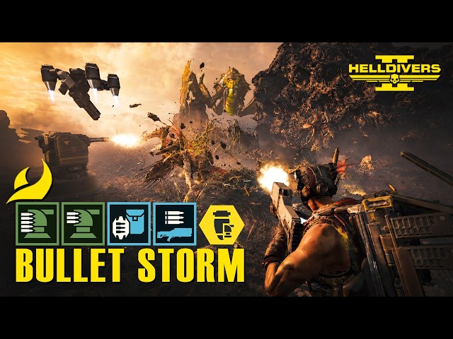 Helldivers 2 – This Bullet Storm Build Never Stops Firing | Solo Super Helldive | Deathless