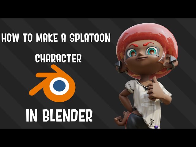 How to make a Splatoon 3 Avatar in Blender