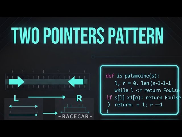 Day 1 – Arrays & Strings | Two Pointers | Leetcode Interview Crash Course (Data Science & DSA)