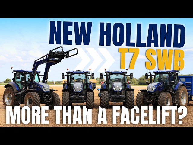 New Holland T7 SWB First Drive | More Than A Facelift?