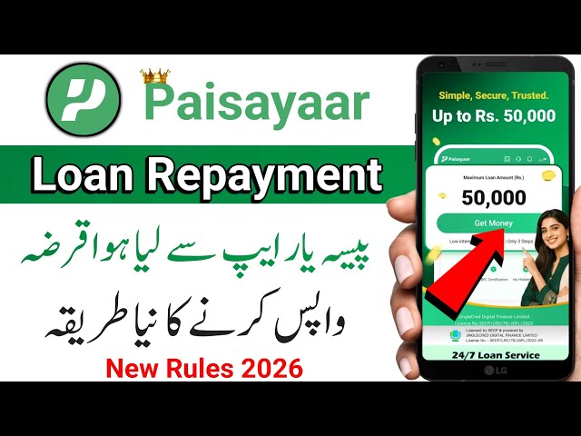 Paisayaar Loan Repayment Method 2026 | How to Repay Paisayaar Loan | Mirza Technical