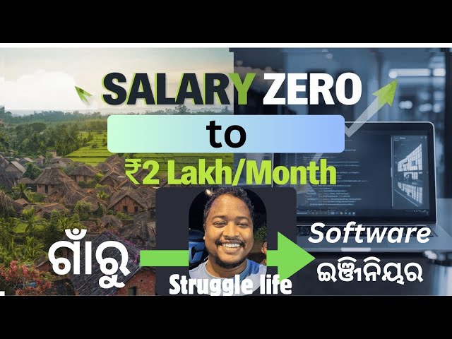 Zero to 2 Lakh Salary: My Journey From Village boy to Software Engineer | Real journey