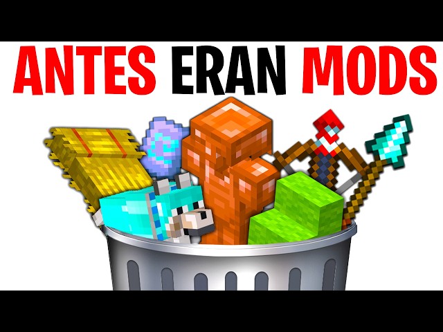 15 THINGS That WERE MODS in Minecraft