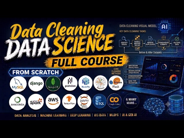 Data Science Full Course in Hindi  Full Data Science Course