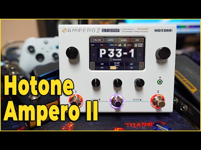 Hotone Ampero II Stomp