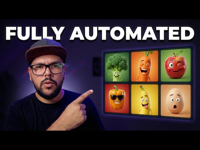 The AI Tool Behind Viral Food Shorts | Full Automation Tutorial
