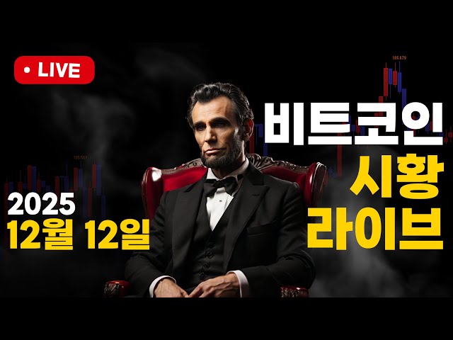 12월 12일 실시간 비트코인 차트 분석 - "그냥 횡보다."